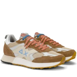 Scarpe Uomo Sun68 Sneakers Jaki Outdoor Colore Volpe - Z36118