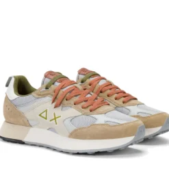 Scarpe Uomo Sun68 Sneakers Jaki Outdoor Colore Beige - Z36118