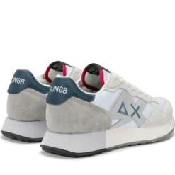 Scarpe Uomo Sun68 Sneakers Jaki 2.0 Solid Bianco - Z36115