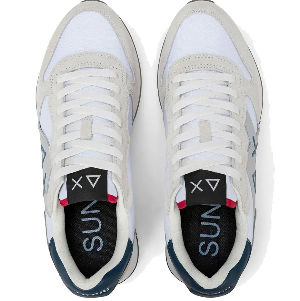 Scarpe Uomo Sun68 Sneakers Jaki 2.0 Solid Bianco - Z36115