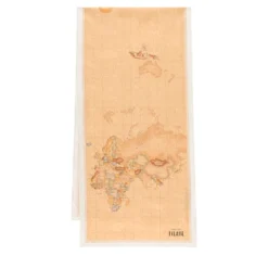 Sciarpa 45 x 180 cm 1A Classe Alviero Martini in Seta stampa Geo Classic e Bianco 3248