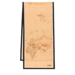 Sciarpa 45 x 180 cm 1A Classe Alviero Martini in Seta stampa Geo Classic e Nera 3248