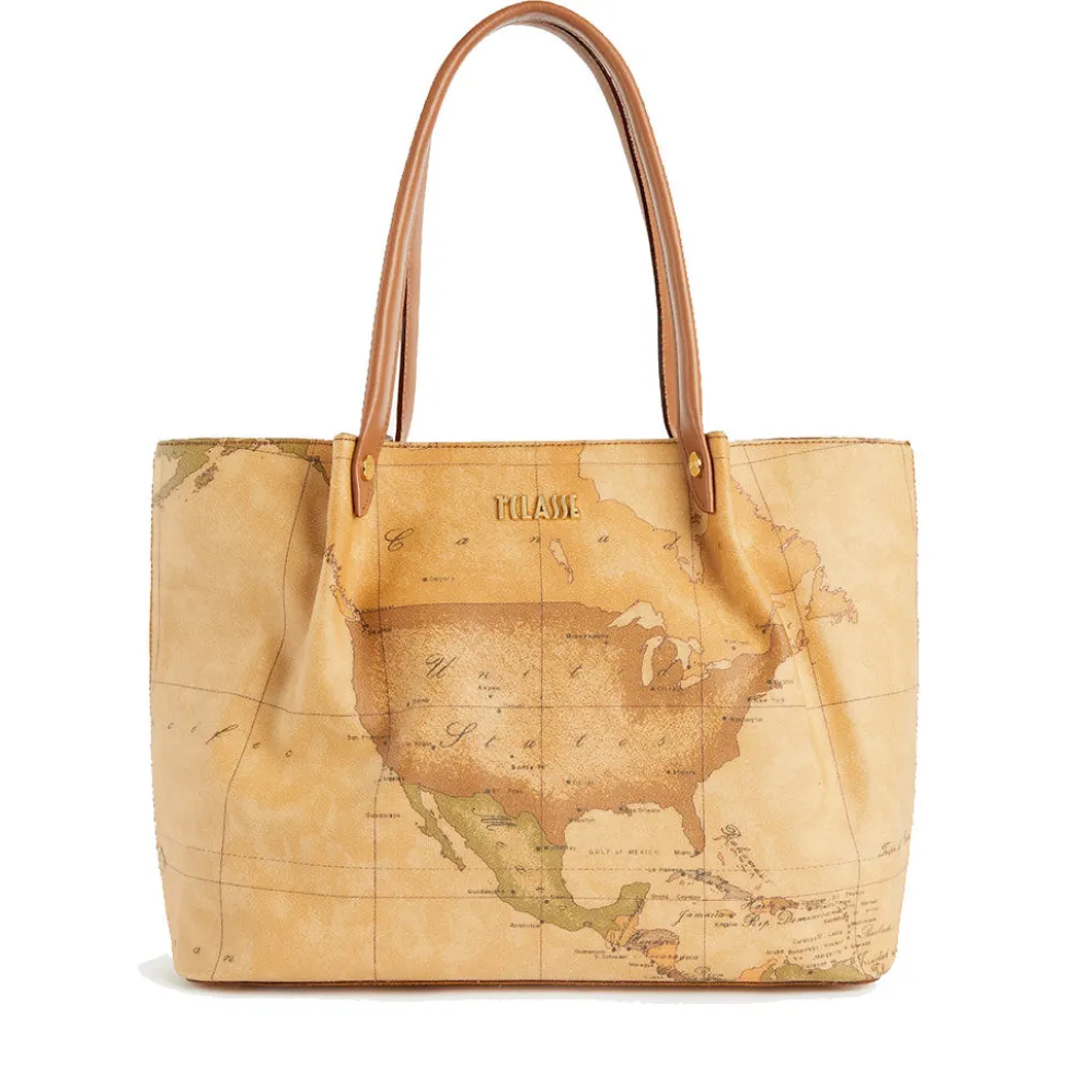 Shopping Bag 1A Classe Alviero Martini linea Geo Classic E041