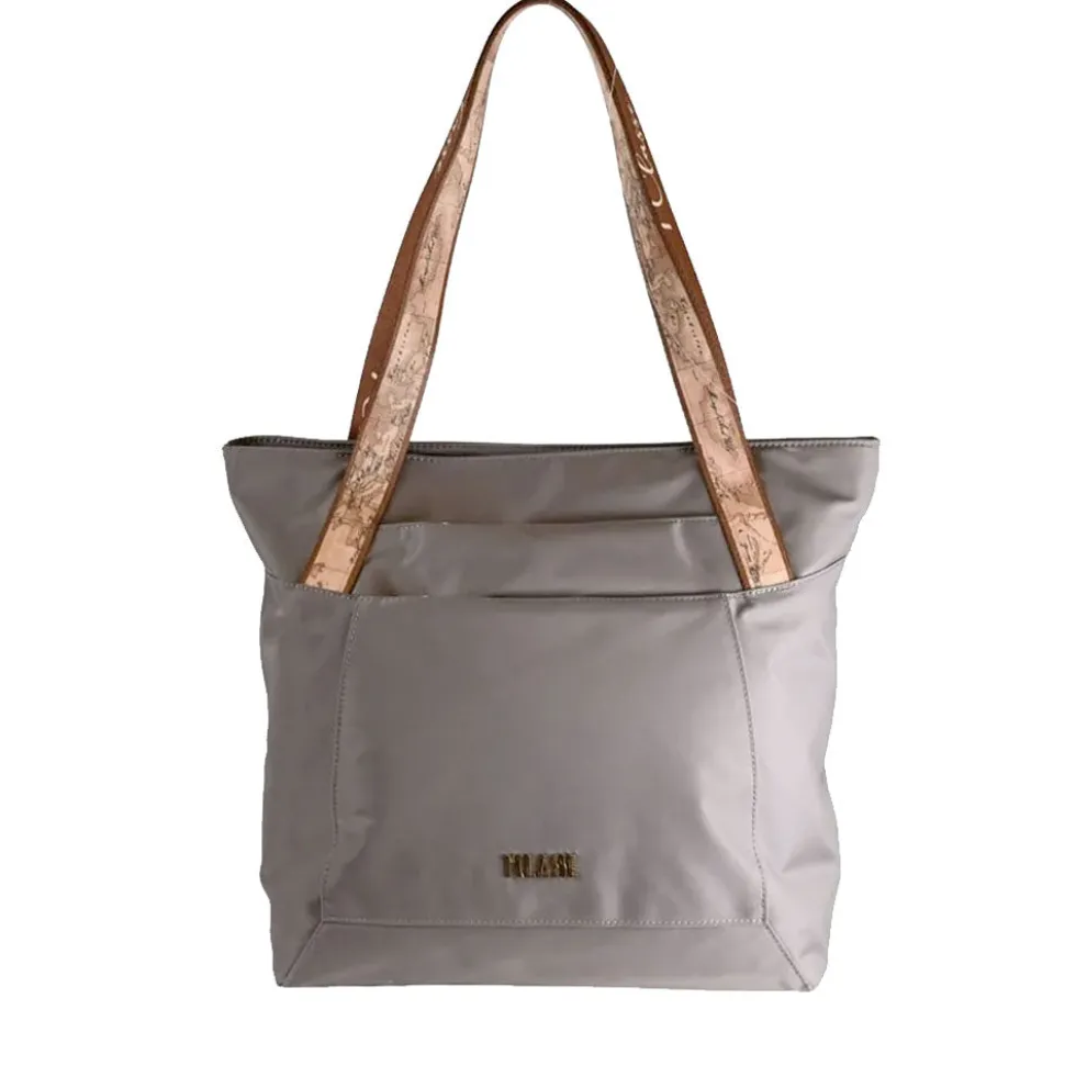 Shopping Bag Donna 1A Classe Alviero Martini linea Stormy Nylon Tortora LD19