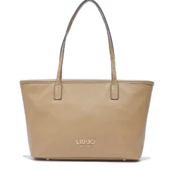 Shopping Bag Donna LIU JO Better effetto Bottalato color Fango