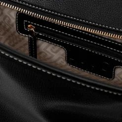 Shopping Bag Donna LIU JO Better effetto Bottalato Nero