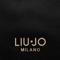 Shopping Bag Donna LIU JO Better effetto Bottalato Nero