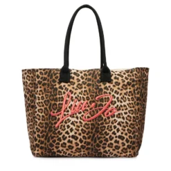 Shopping Bag Donna LIU JO in Tessuto stampa Animalier