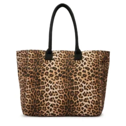 Shopping Bag Donna LIU JO in Tessuto stampa Animalier