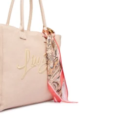 Shopping Bag Donna LIU JO in Tessuto Rosa Beach