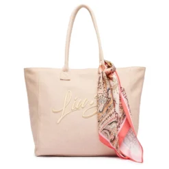 Shopping Bag Donna LIU JO in Tessuto Rosa Beach