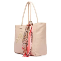 Shopping Bag Donna LIU JO in Tessuto Rosa Beach