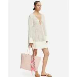 Shopping Bag Donna LIU JO in Tessuto Rosa Beach
