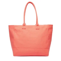 Shopping Bag Donna LIU JO in Tessuto color Corallo