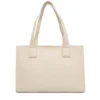 Shopping Bag Donna LOVE MOSCHINO in Ecopelle Avorio