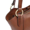 Shopping Bag Donna Media THE BRIDGE linea Domitilla in Pelle Marrone