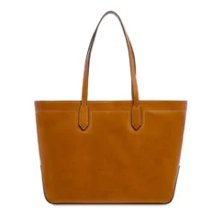 Shopping Bag Donna THE BRIDGE linea Larissa in Pelle color Cognac