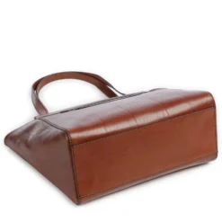 Shopping Bag Donna THE BRIDGE linea Lucrezia in Pelle Marrone
