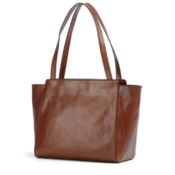 Shopping Bag Donna THE BRIDGE linea Lucrezia in Pelle Marrone