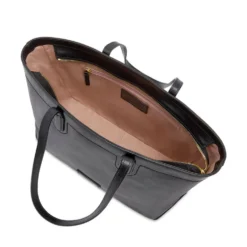 Shopping Bag Donna THE BRIDGE linea Larissa in Pelle Nera