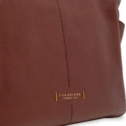 Shopping Bag Donna THE BRIDGE linea Letizia in Pelle Marrone