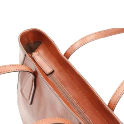 Shopping Bag Donna THE BRIDGE linea Maddalena in Pelle Marrone