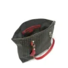 Shopping Bag POLLINI Linea Heritage Logo Classic Nero e Lacca