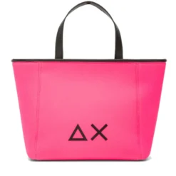 Shopping Bag Small SUN68 linea Jacqueline in Scuba Fuxia Fluo