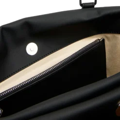 Shopping Bag Verticale LOVE MOSCHINO linea Bold Bag colore Nero e Nikel