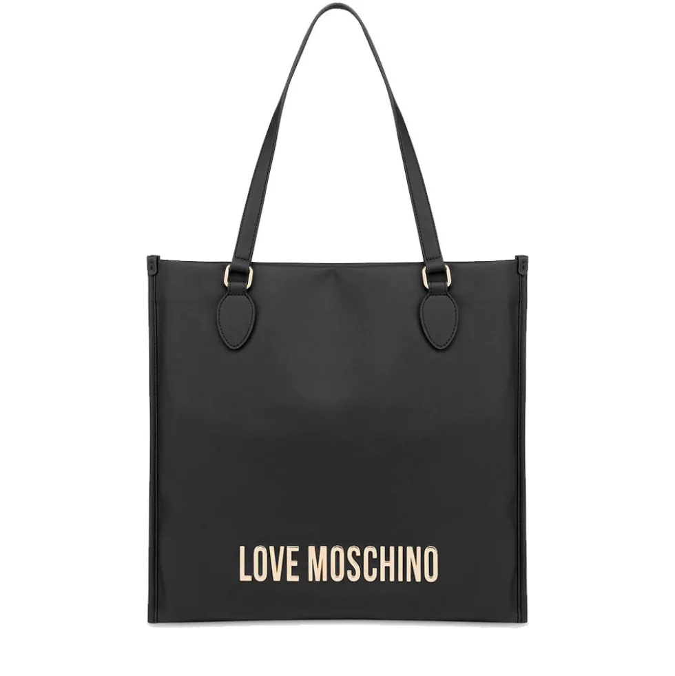 Shopping Bag Verticale LOVE MOSCHINO linea Bold Bag colore Nero