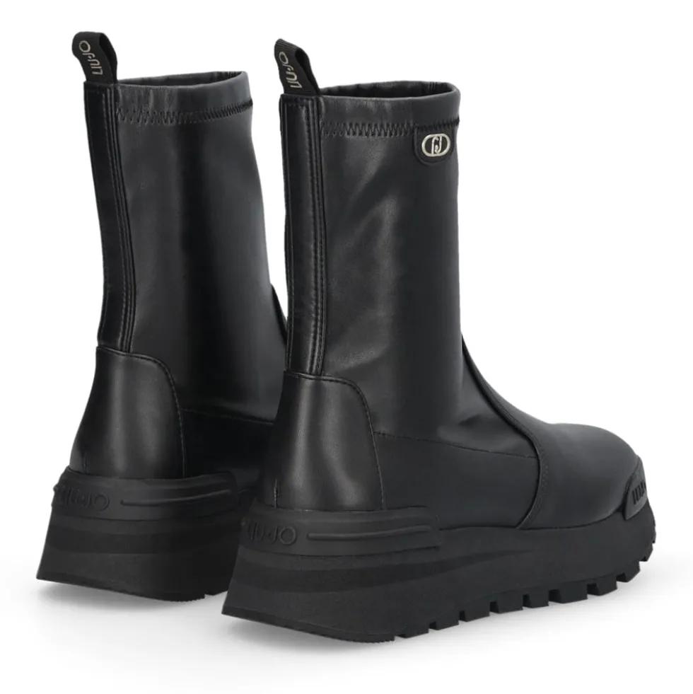 Sitvaletti Donna LIU JO Amazing 22 in Tessuto Stretch Nero