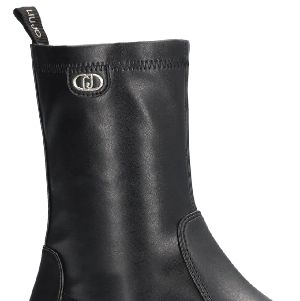 Sitvaletti Donna LIU JO Amazing 22 in Tessuto Stretch Nero