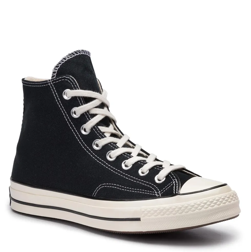 Sneakers Alte CONVERSE Chuck 70 Hi Vintage in Canvas Nera
