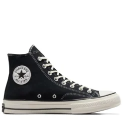 Sneakers Alte CONVERSE Chuck 70 Hi Vintage in Canvas Nera