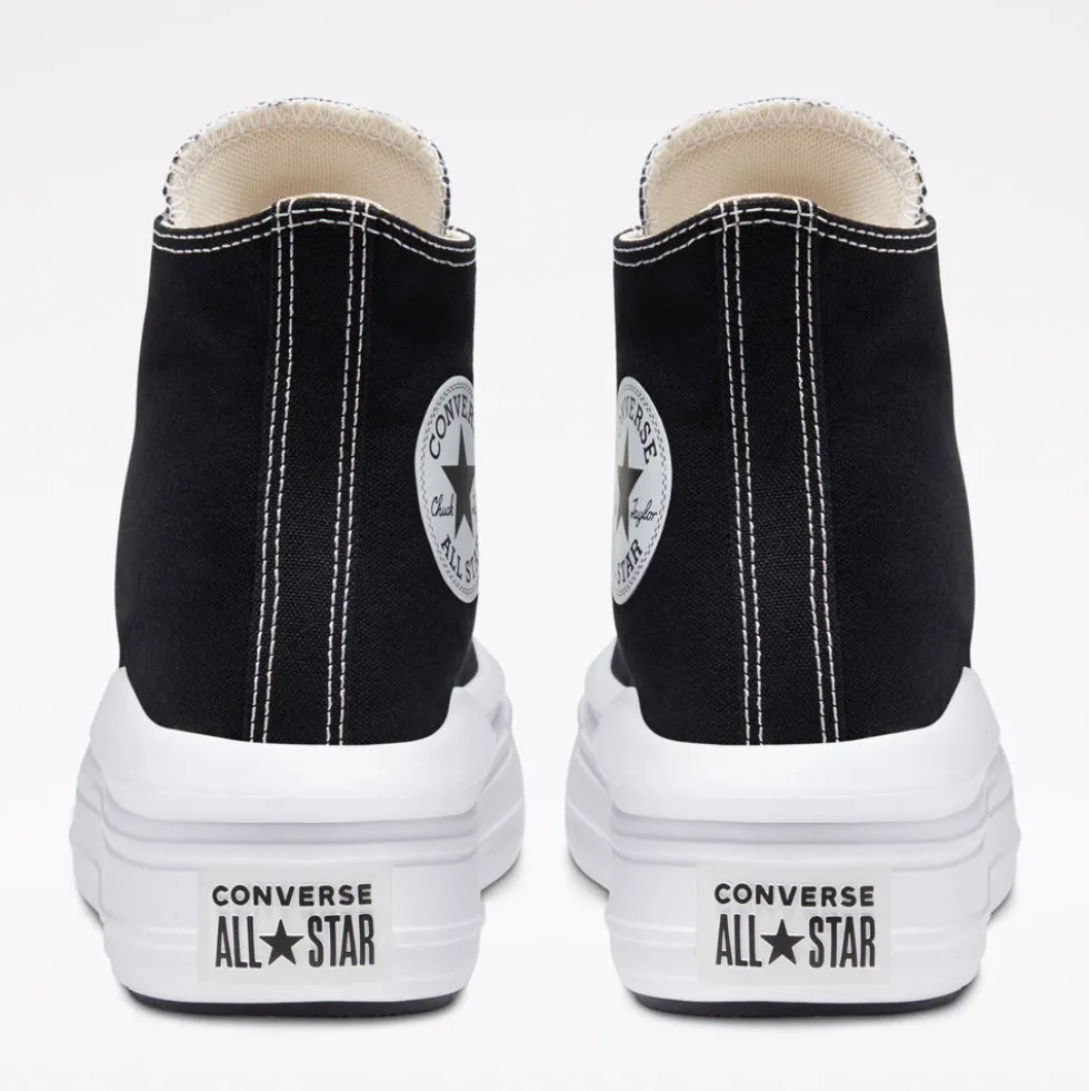 Sneakers Alte CONVERSE Chuck Taylor All Star Move in Canvas Nera