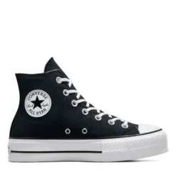 Sneakers Alte Platform CONVERSE Chuck Taylor All Star in Canvas Nera