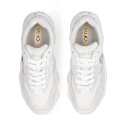 Sneakers Chuncky Donna LIU JO Steffy 01 in Pelle Bianca