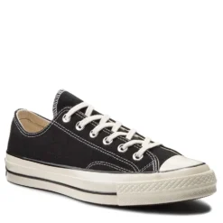 Sneakers CONVERSE Chuck 70 OX Vintage in Canvas Nera