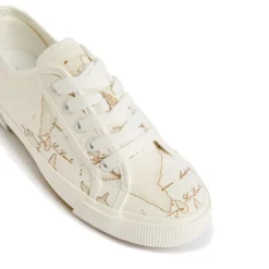 Sneakers Donna 1A Classe Alviero Martini in Canvas stampa Geo White 1517