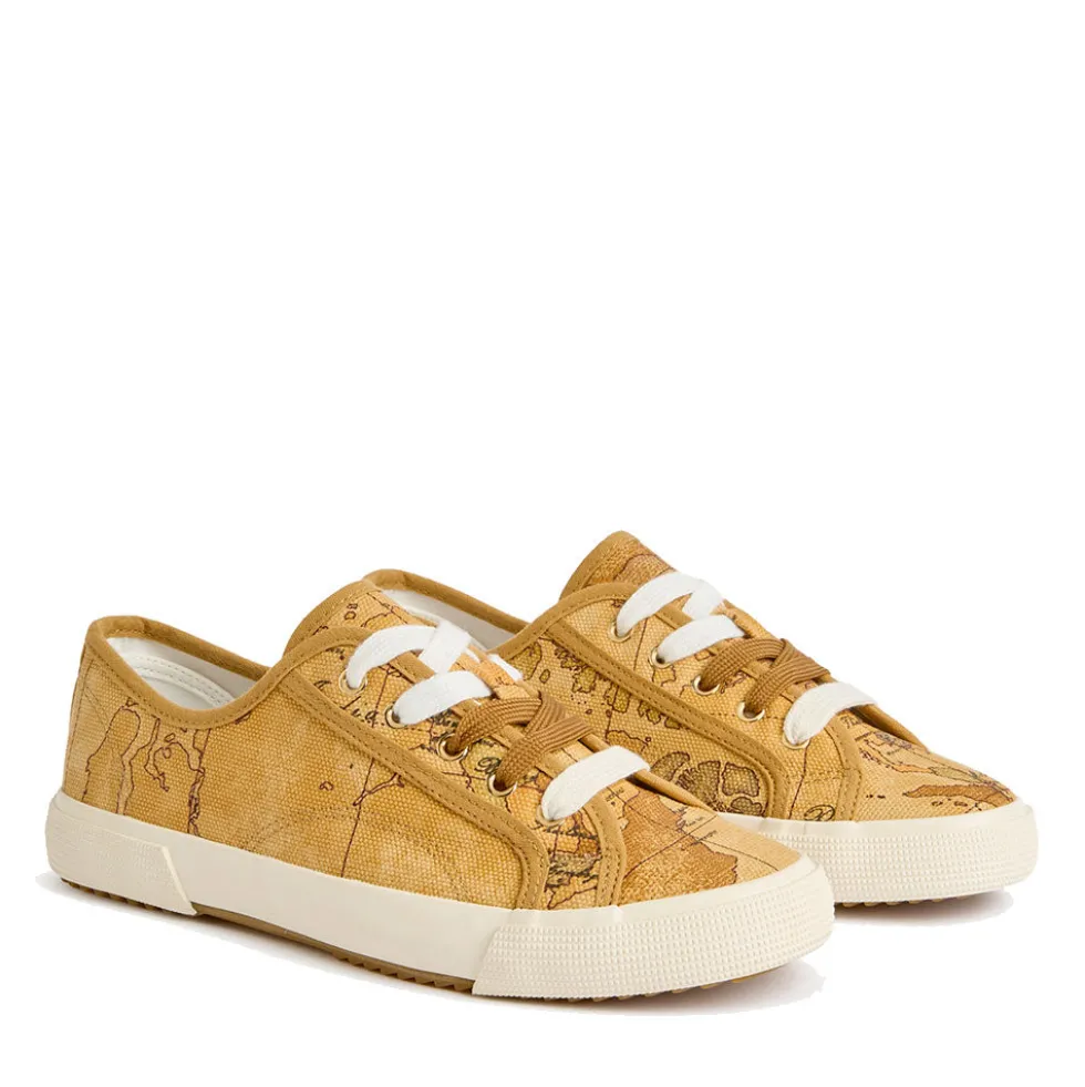 Sneakers Donna 1A Classe Alviero Martini in Canvas stampa Geo Classic 1517