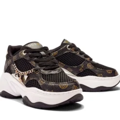 Sneakers Donna GUESS Colore Black - Brown Linea Harpaa