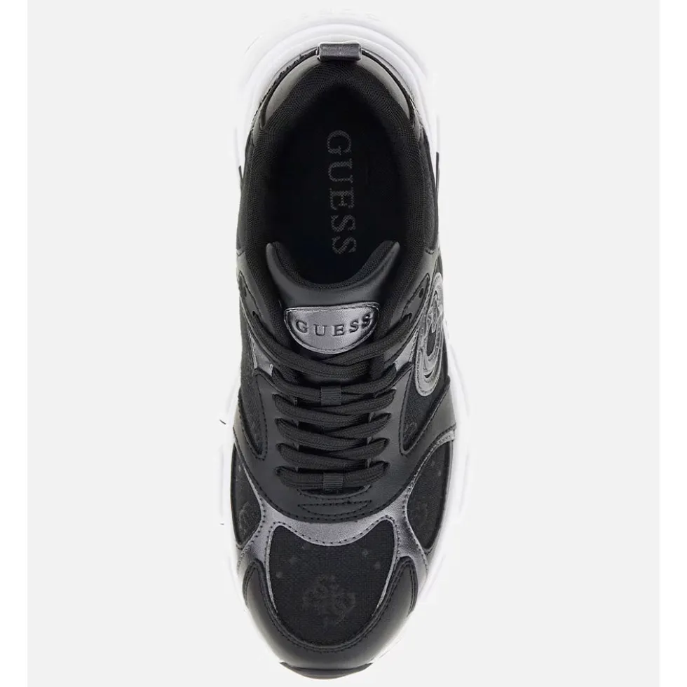 Sneakers Donna GUESS Colore Black - Pewter Linea Ibitha