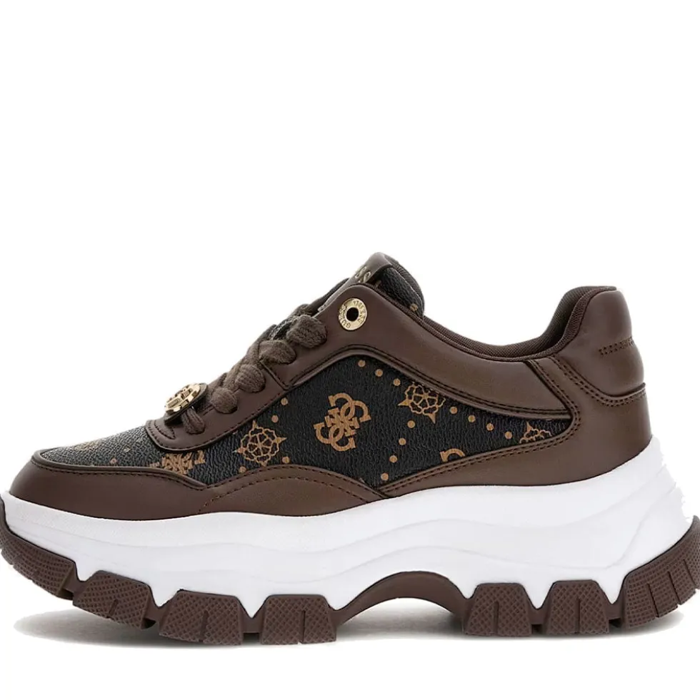 Sneakers Donna GUESS Colore Marrone Linea Berrett