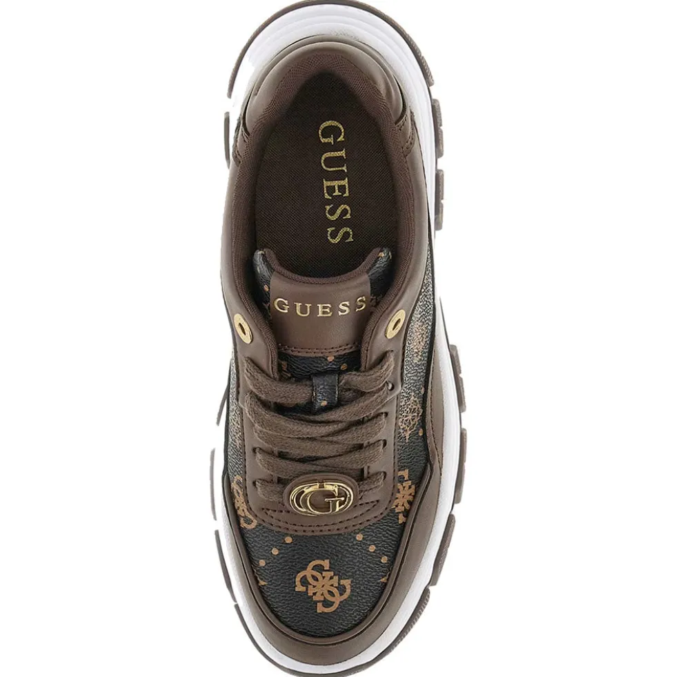 Sneakers Donna GUESS Colore Marrone Linea Berrett
