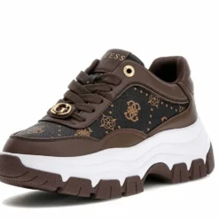 Sneakers Donna GUESS Colore Marrone Linea Berrett