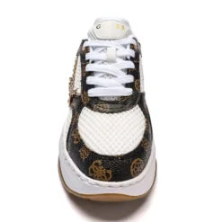 Sneakers Donna GUESS Colore White - Brown Linea Harpaa