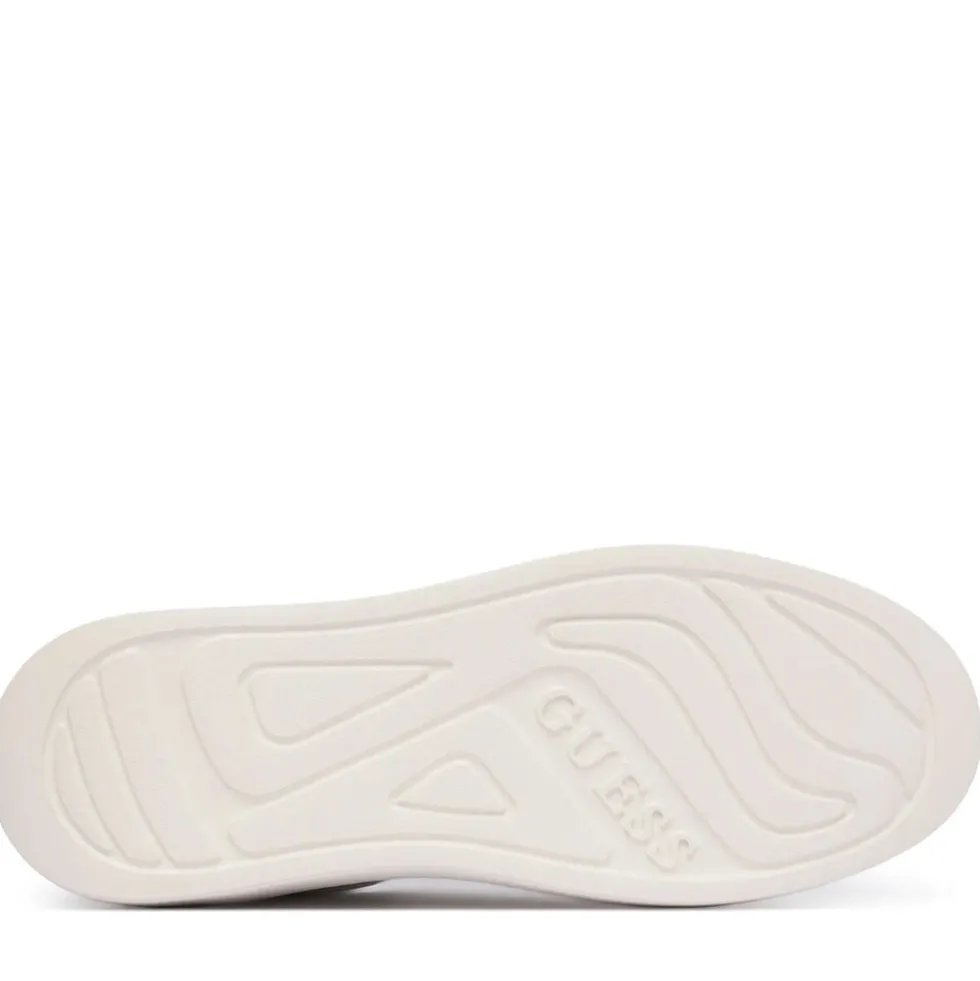 Sneakers Donna GUESS in Pelle Colore White - Silver Linea Elbina10