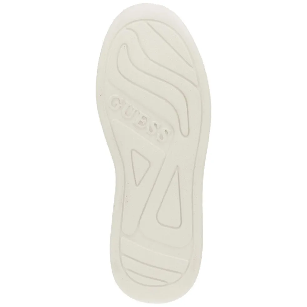 Sneakers Donna GUESS in Pelle Colore White - Beige Linea Elbina