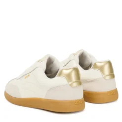 Sneakers Donna LIU JO Connor 01 in Pelle e Suede Milk