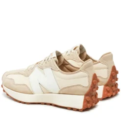 Sneakers Donna NEW BALANCE 327 in Tessuto Tecnico e Suede colore Beige